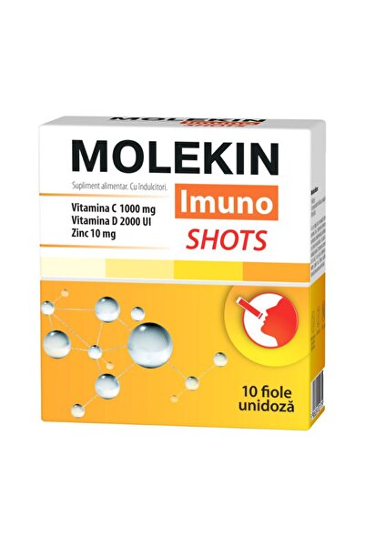 Zdrovit Injecții imune Molekin, 10 flacoane,