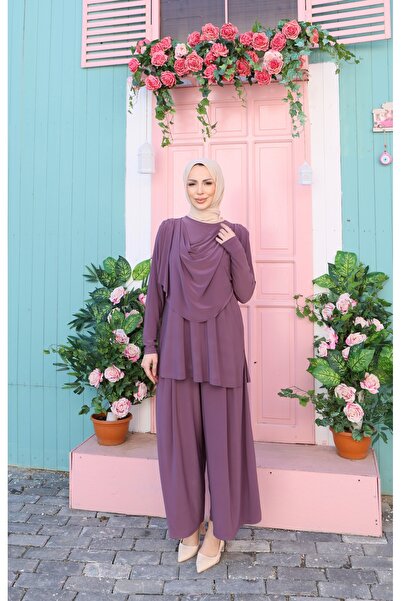 NİSUM MODA Degajeli Sandy Trouser Suit