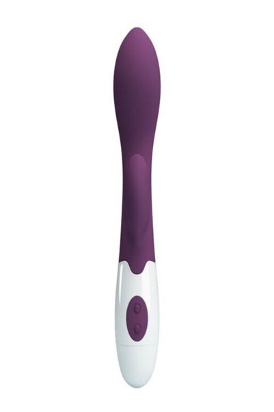 PRETTY LOVE Brighty Vibrator cu 30 Moduri Vibrație, Silicon, Mov, 20 cm