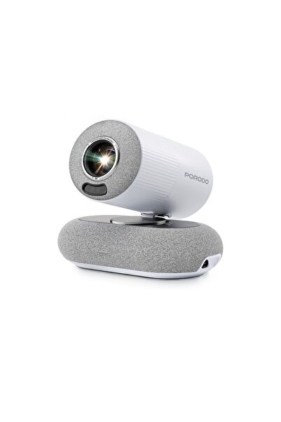 porodo Lumacast Android 13 Mini Projector Bluetooth HDMI USB Portable Projector