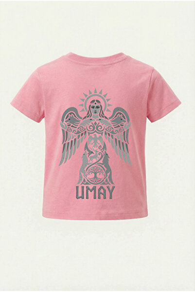 nirvoda تي شيرت للأطفال عن الأساطير التركية - أوماي أنا - رموز تركية مطبوع تي...