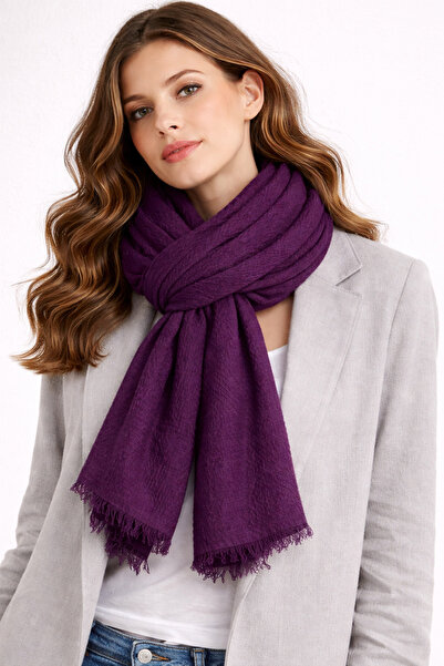 KRAFTELLA Kırınkıl Shawl Mat Textured – Natural Textured Kırınkıl Foulard - S...