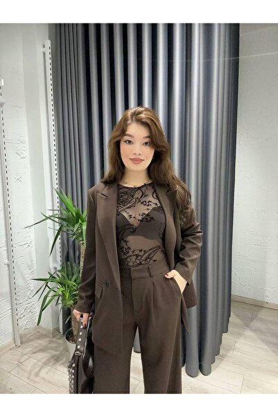 IŞILDA FASHION Γυναικείο σετ μπλέιζερ