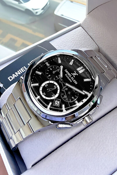 Daniel Klein Exclusive Erkek Kol Saati 3 Atm Su Geçirmez Gümüş Renk Çelik Kor...