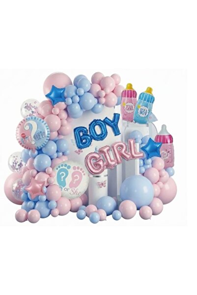 ÇITIPITISTORE 64 de piese BOY GIRL concept de petrecere tematică după gen