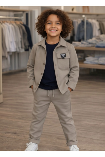 Dastini Pocket Detail Shirts and Jackets Jogger Pants Pants
