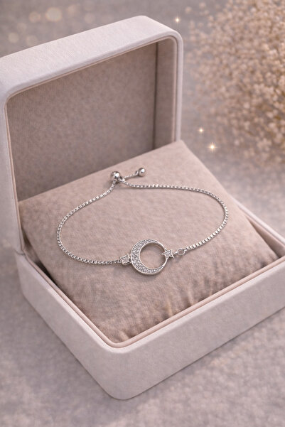 LUNEVA AKSESUAR مجموعة أساور نسائية أنيقة وراقية باللون الذهبي وقابلة للتعديل...