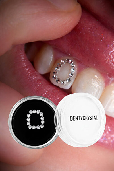 DENTYCRYSTAL Diş Pırlantası Işık Çemberi Desenli (Avusturya Kristallerinden O...