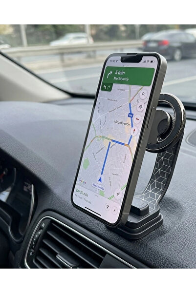 Epilons In-Car Magnetic Phone Holder Foldable Navigation Stand