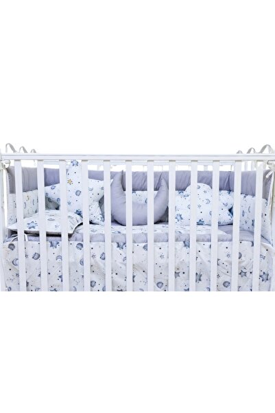 Al Fajr Babys طقم نوم للأطفال، 7 قطع مع ناموسية.