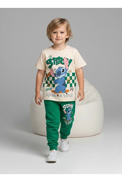 Yağmur Giyim PJKKE Stittcch Με σχέδιο Αθλητική φόρμα για αγόρια με κοντομάνικ...