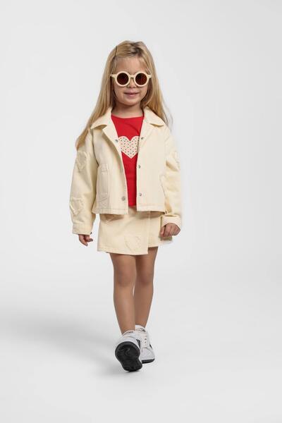 Escabel Fata fustă pantalon scurtă 26151 Galben