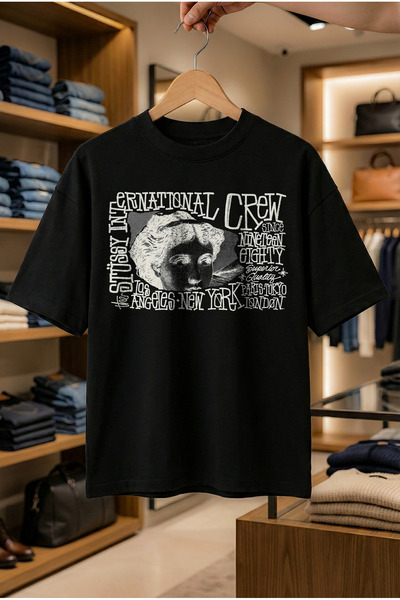 FEEL STYLE Summer Short Sleeve T-Shirt Anti-Sweat Cotton Pcs Printed T-Shirt ...