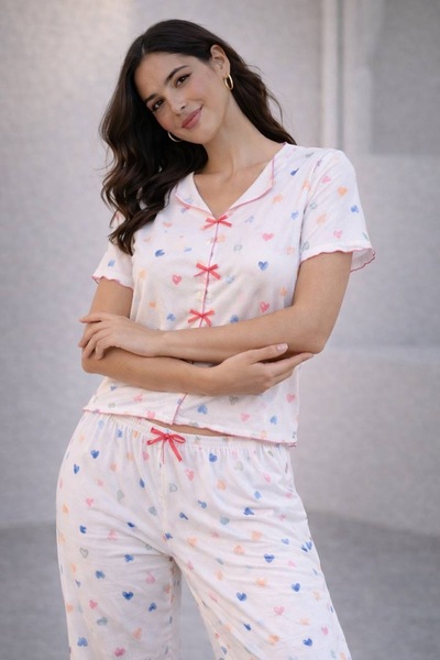 pajama set Sweet Hearts Bow