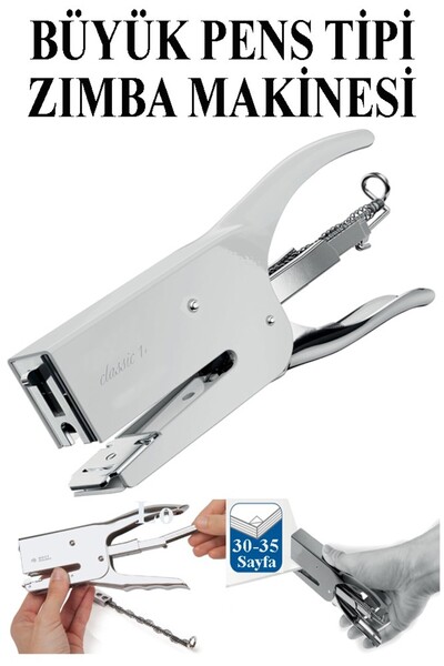 Artlantis Pens Stapler Machine 24/6 1 Piece Norex Pen Type Steel Large Staple...