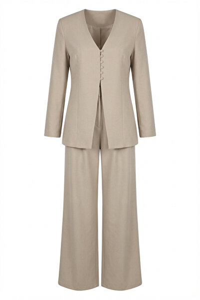 HAZELANNA Σετ πολυτελείας πέτρινων κοσμημάτων με λεπτομέρεια φουλαριού