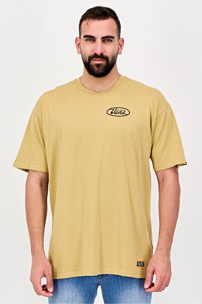 Vans Men Crew Neck Short Sleeve Graphic Print T-Shirt, Ginger