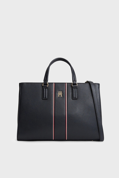 Tommy Hilfiger Logolu Çıkarılabilir Askılı Çanta ÇANTA AW0AW18644 DW6
