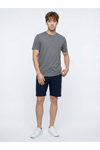 Loft تيشيرت رجالي ذو مقاس عادي وأكمام ذراع