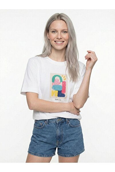 Loft Loose Fit Kadın Tshirt K.kol