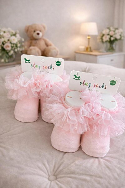 Olay Socks Pembe Bebek Çorabı