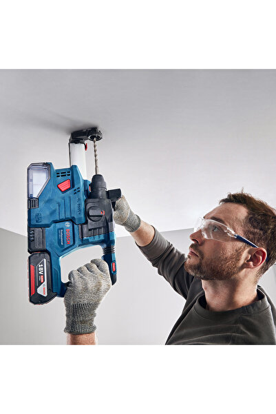 Bosch 3 Lü Set GBH 18 V 22 + GWS 18 V8 + GSR 18 V 45 Şarjlı Darbeli Vidalama Matkap Akülü Taşlama Kırıcı Delici Hilti Seti Şarjlı Avuç İçi Taşlama Spiral