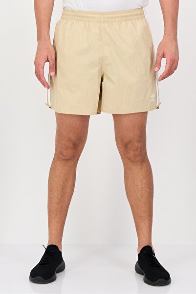 adidas Men Sportswear Fit Drawstring Outdoor Shorts, Beige