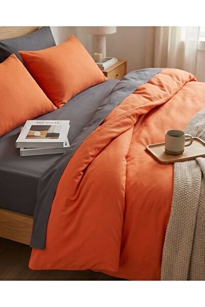 Bella Home High Cotton Content Duvet Cover Set for Double Bed