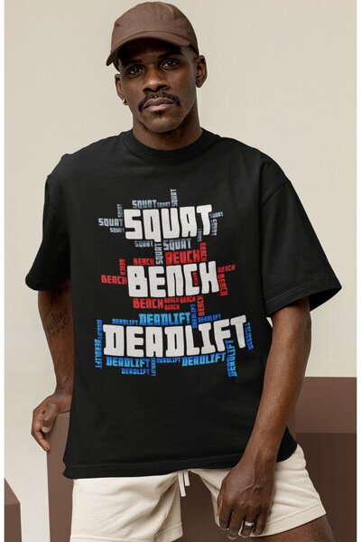 SEVBANO Σχεδιασμός μπλουζάκι με στάμπα για άρση βαρών, γυμναστική, bodybuildi...