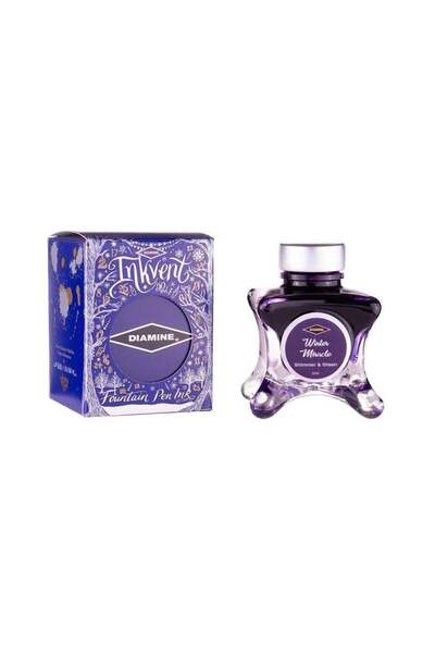 Diamine Inkvent Purple Shimmer&Sheen Winter Miracle Mürekkep 50 ml