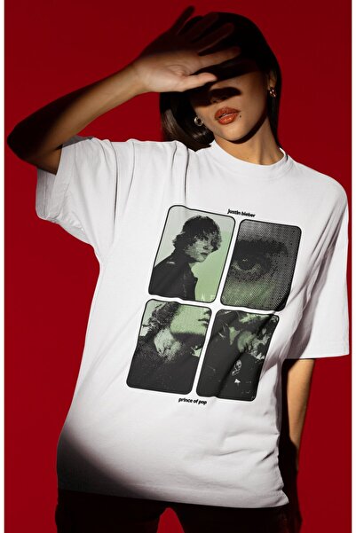 SEVBANO Design Justin Bieber Singer Printed Unisex Oversized T-Shirt