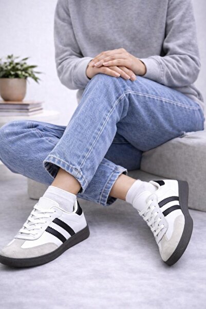 BY İMİS SHOES Unisex Imported Sneakers Lace-Up Flat Sole Sports Shoes