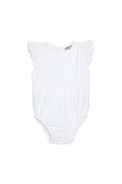ebebek Hello Baby HelloBaby Kız Bebek Body Çıtçıtlı Bisiklet Yaka Atlet