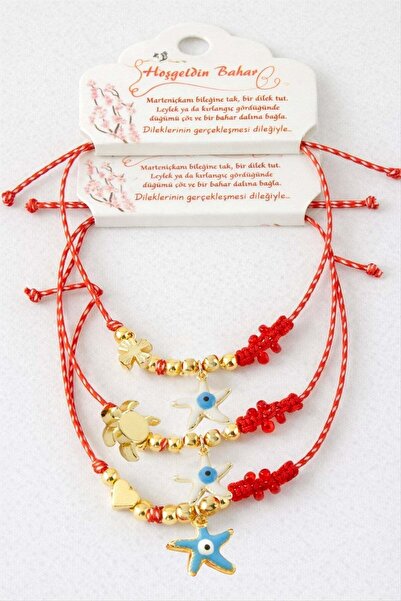 FREEDOM STOREE Sea Star Martenitska Bracelet