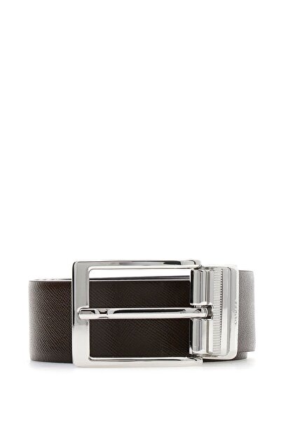 Guess Milano Saffiano Leather Belt