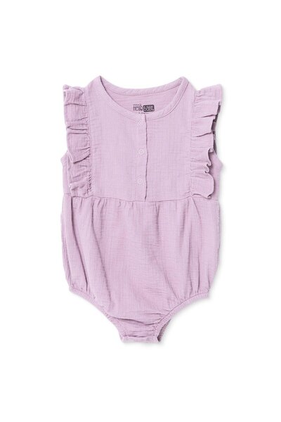 ebebek Hello Baby HelloBaby Kız Bebek Body Tavşan Baskılı Çıtçıtlı Bisiklet Y...