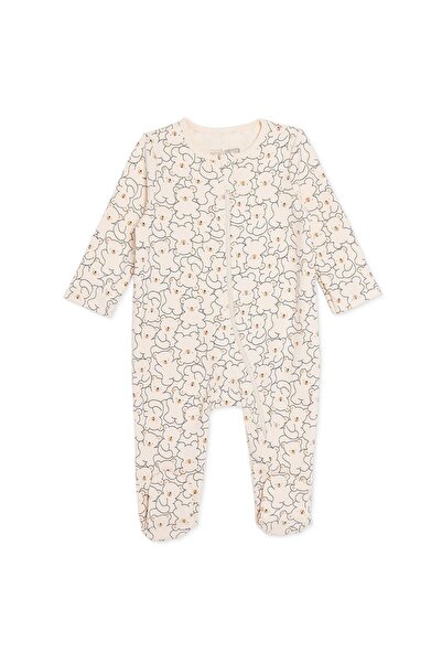 ebebek Hello Baby HelloBaby Erkek Bebek Tulum Ayı Baskılı Fermuarlı Bisiklet ...