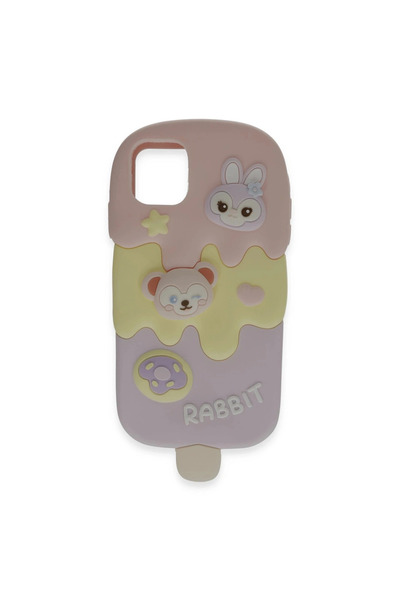 eco port iPhone 13 Case Poky Character Silicone Cover - Pattern 11