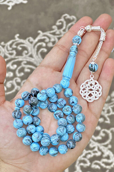 NAMAT Bakelite 45 count prayerbead rosary with stainless steel tassel