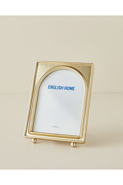 English Home Levina Mdf Çerçeve 13x18 cm Kahve – Gold