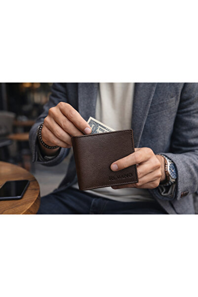 Révano Men’s Premium Leather Wallet | Slim Bifold Wallet | Multiple Card Slot...