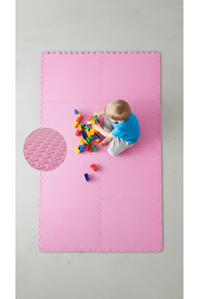CARPAZAR Modern Oyun Matı 100x200 Kurulumlu 8 Parça 50x50 13mm Oyun Halısı Ma...
