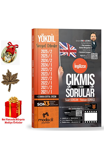 Modadil Yayınları Modadil YÖKDİL Sosyal Çıkmış Sorular Tamamı Video Çözümlü