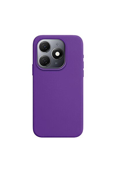 Zebana حافظة TECNO Spark 20 المتوافقة مع هاتف K مخمل القابل للمسح D جلد باللو...