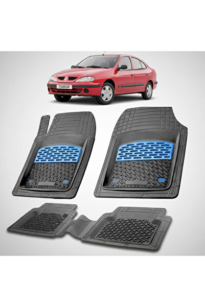 TEAMCAR Πατάκια δαπέδου συμβατά με Renault Megane I 2 Sedan (Classic) 1999-20...