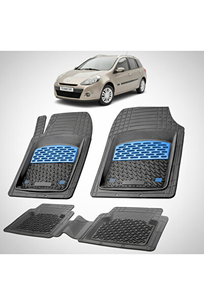 TEAMCAR Συμβατά πατάκια δαπέδου Renault Clio III 2 Estate Grandtour 2009-2012...