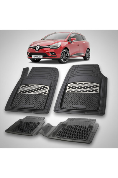 TEAMCAR Συμβατά πατάκια δαπέδου Renault Clio IV 2 Estate Grandtour 2016-2020 ...