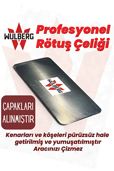 Wulberg Rötuş Çeliği - Oto Boya, Rötuş Boyası İçin