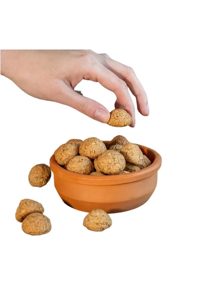 Qavruq quality nuts GLUTENSİZ FINDIK EZMELİ KURABİYE 100g