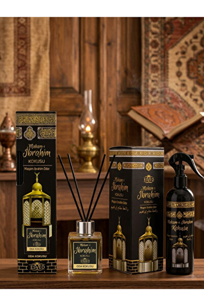 Hurma Kervanı Alkolsüz Makamı İbrahim Oda Kokusu 400 ml Sprey Çubuklu Oda Kok...